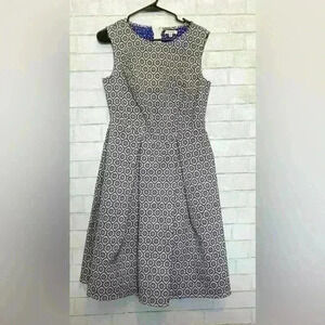 Max Studio pleated Printed Dress size Medium